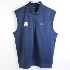 Under Armour "Rayder Cup 2016" Blue Quarter Zip Vest Storm Men's Size L