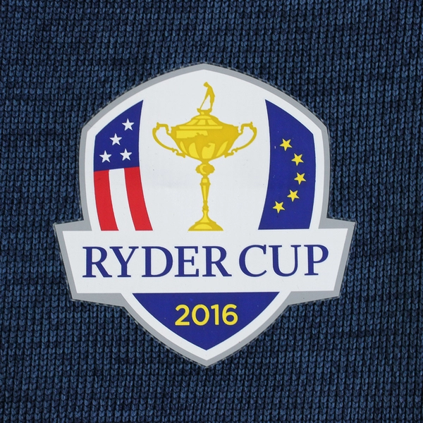 Under Armour "Rayder Cup 2016" Blue Quarter Zip Vest Storm Men's Size L