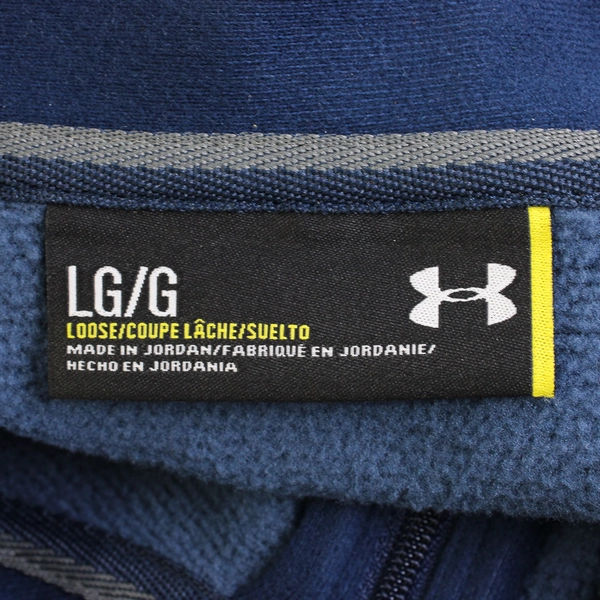 Under Armour "Rayder Cup 2016" Blue Quarter Zip Vest Storm Men's Size L