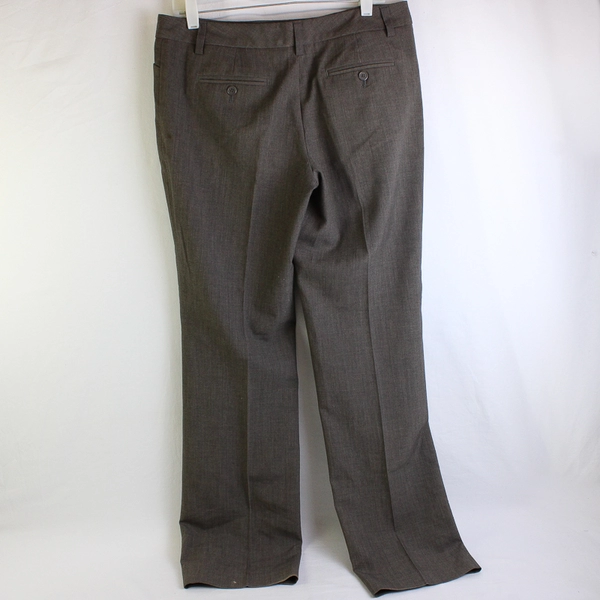 Express Edition Solid Brown Color Business Dress Pants Women's Size 8
