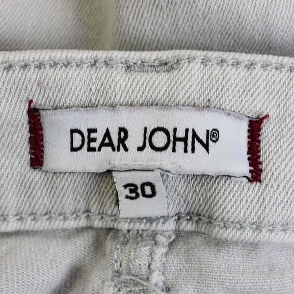 Dear John Light Gray Capri Jean Pants Women's Size 30