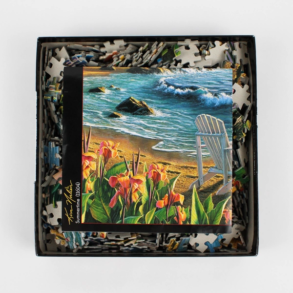 Kim Norlien Ocean Beach Sunset Summertime 1000 Piece Jigsaw Puzzle Buffalo