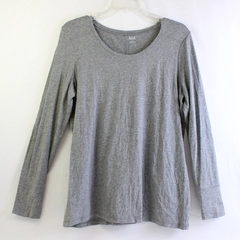 A New Approach Gray Long-Sleeve T-Shirt Women's Size Large
