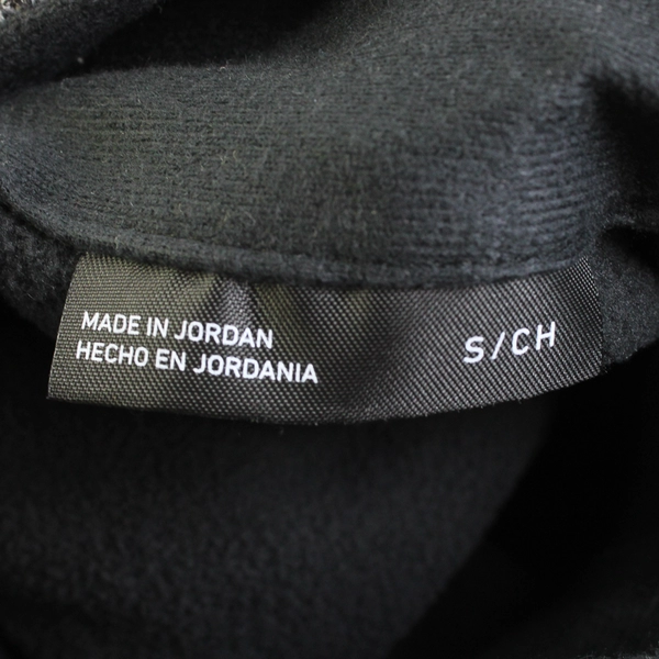 Spyder Gray/Black Mock Turtleneck Quarter Zip Long Sleeve Jacket Men's Size S