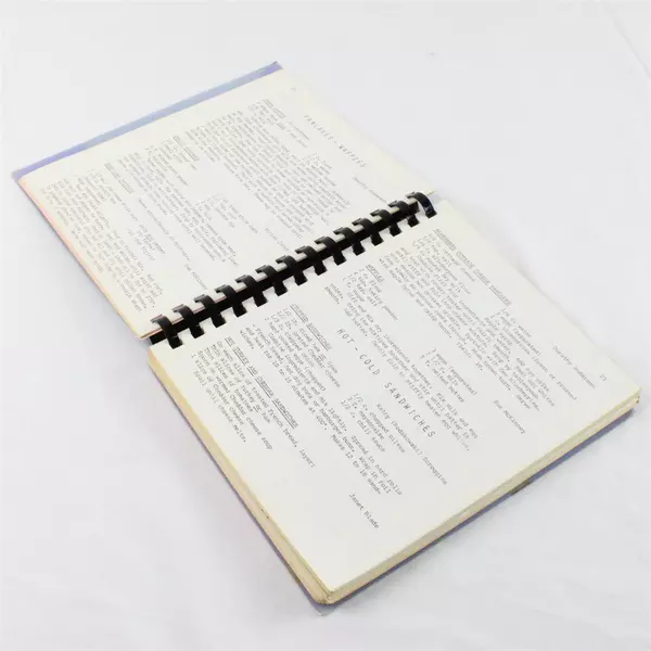 Our Favorite Recipes Cookbook: Springfield Lutheran Iowa Falls 1979 Spiral Bound