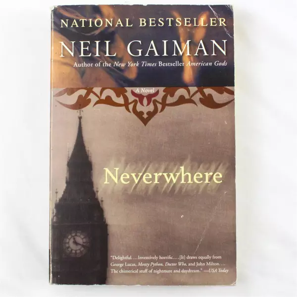 Neverwhere by Neil Gaiman 2003 Paperback Fantasy Novel Fiction