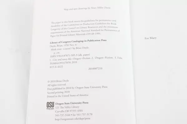 Mink River by Brian Doyle Paperback