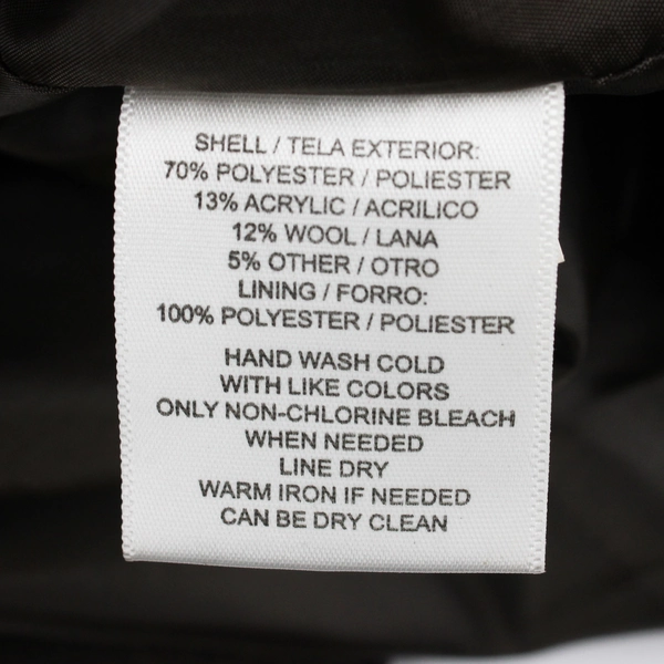 Sag Harbor Brown Peacoat Green and Pink Flecked Women's Size 16W