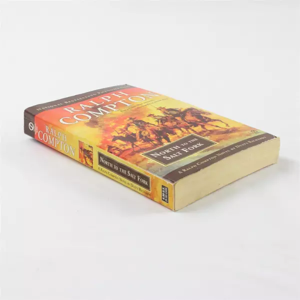 North to the Salt Fork by Ralph Compton a Paperback Western Adventure Book