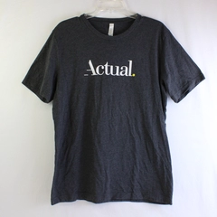 Bella + Canvas Actual Gray Short-Sleeve Crew Neck T-Shirt Women's Size Large