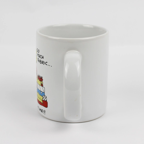 McCalls Mug So Much Fabric So Little Time Sewing Vintage In Stitches Cup