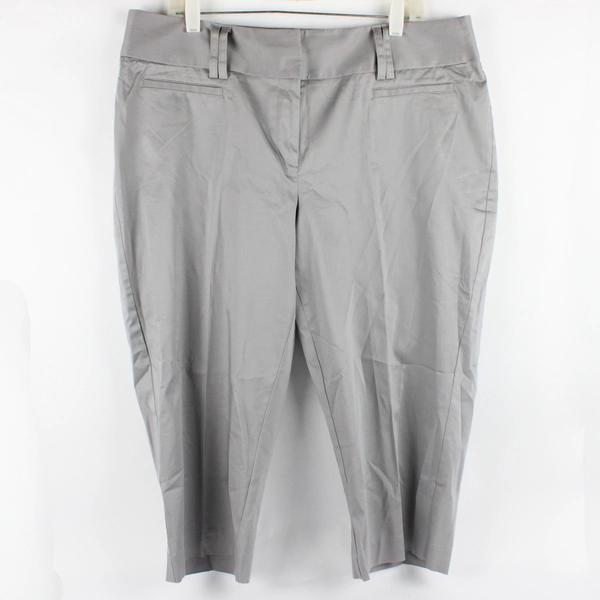 Fashion Bug Gray Dress Capris Women's Size 16W