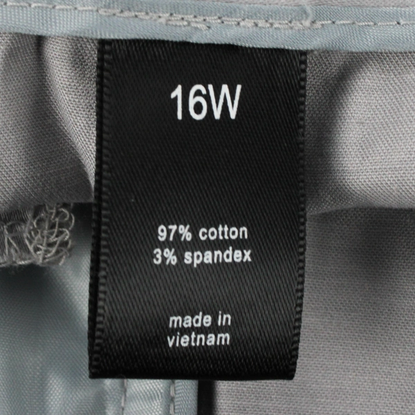 Fashion Bug Gray Dress Capris Women's Size 16W