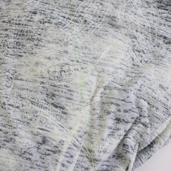 One World Women's 1X Rhinestone Paisley Shirt