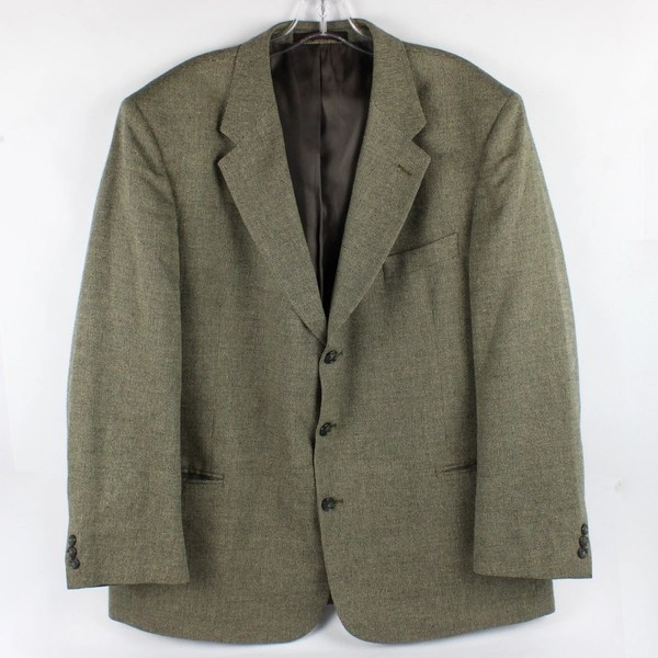 Milepost Four Men's 46 Tweed Suit Jacket Made in Moldova
