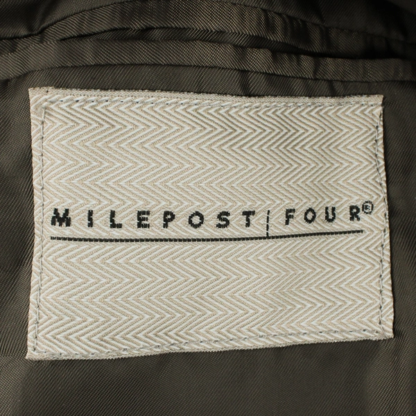 Milepost Four Men's 46 Tweed Suit Jacket Made in Moldova