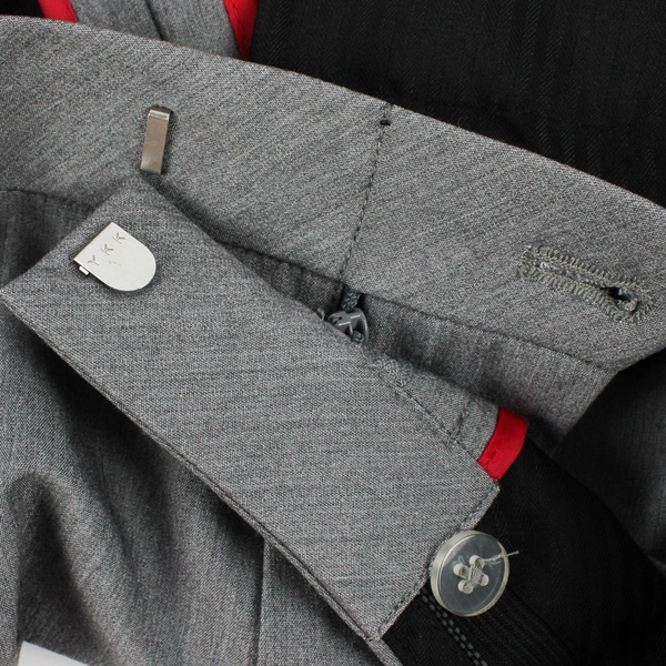 Van Heusen Flex Fit Dress Pants Straight Men's 42 X 30 Flat Front Gray