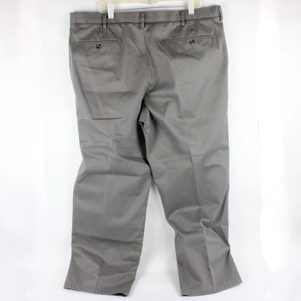 Dockers Men's 42x30 Gray Khaki Straight Classic Fit Pants