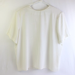 Lauren Lee Women's 18 White Chiffon Blouse