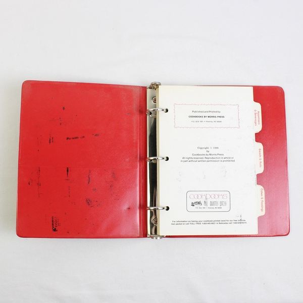 Colorado Wife Women Involved In Farm Economics Cookbook Recipe Binder Book 1986