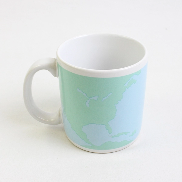 Vintage American Greeting Save The Planet Mug Cup Ceramic Stoneware #40441