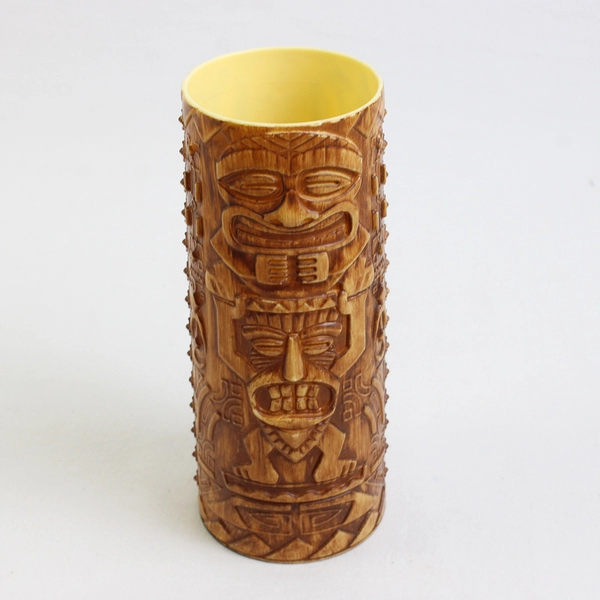 Vintage Whirley Drink Works Plastic 16 fl oz Hawaiian TIKI Cup Mug