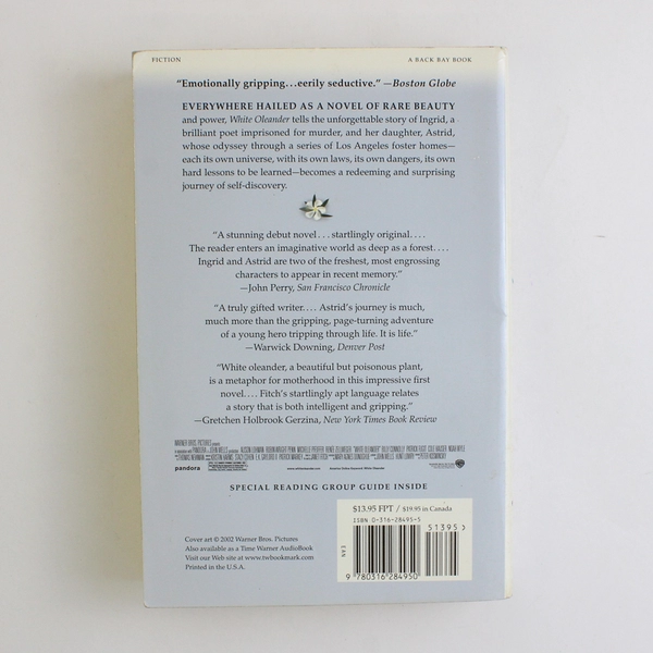 White Oleander by Janet Fitch 1999 Paperback Novel