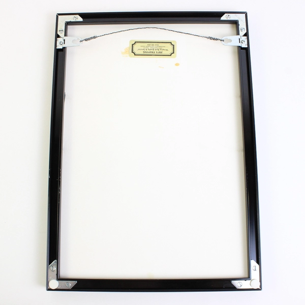 Framed & Matted Photographic Print of Pale Lilies 10.25 x 14.25 Portrait Size