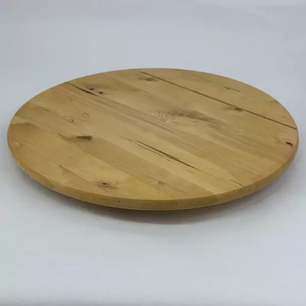 15 Inch Rotating Round Pine Lazy Susan