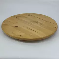15 Inch Rotating Round Pine Lazy Susan