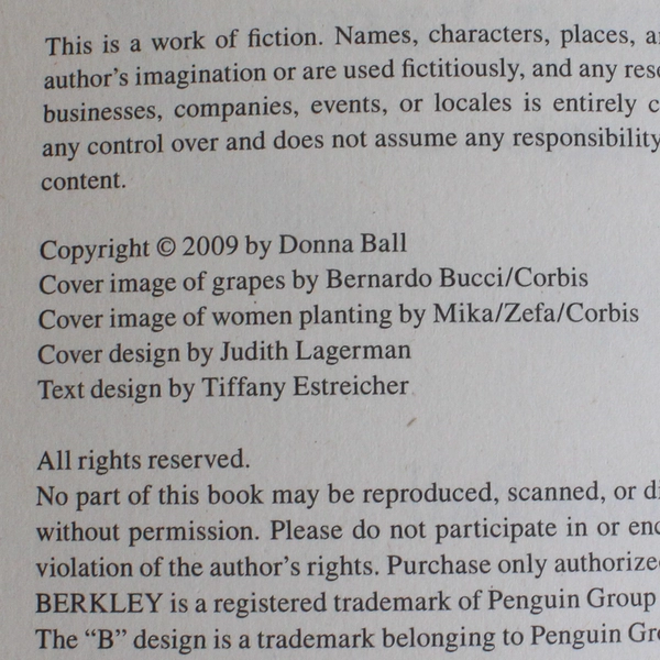 At Home on Ladybug Farm Donna Ball Paperback Novel 2009 Penguin