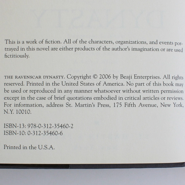 The Ravenscar Dynasty by Barbara Taylor Bradford Hardcover