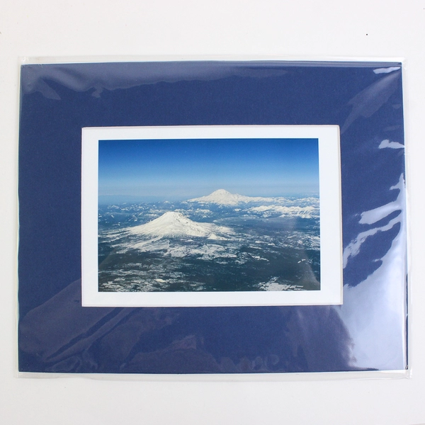 Lot of 2 New Mountains/Sky Printed Photographs 8x10"