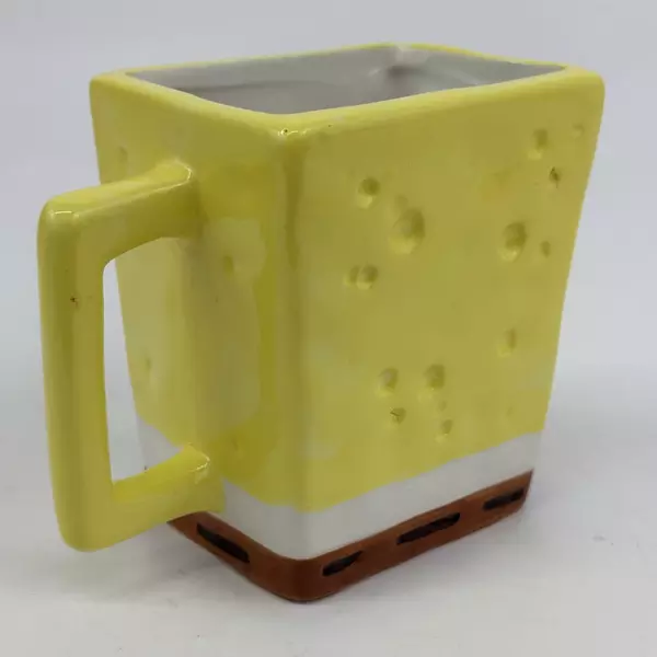2022 Viacom Nickelodeon SpongeBob SquarePants Ceramic Square Coffee Mug
