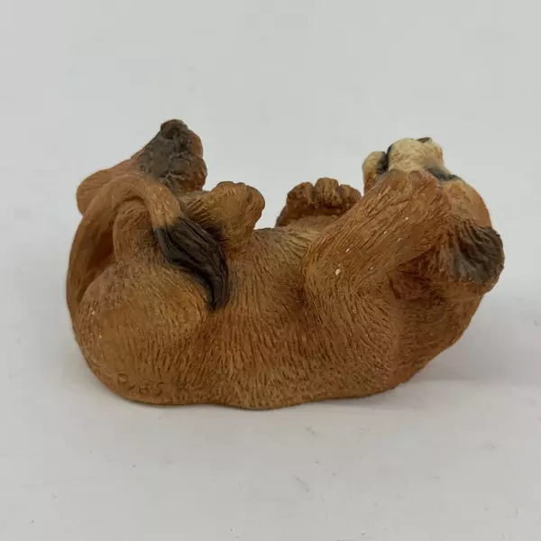 Stone Critters Lion Cub Playing