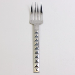 Michael Lloyd Stainless Flatware Cold Meat Serving Fork MLL13 Pattern 9.25"