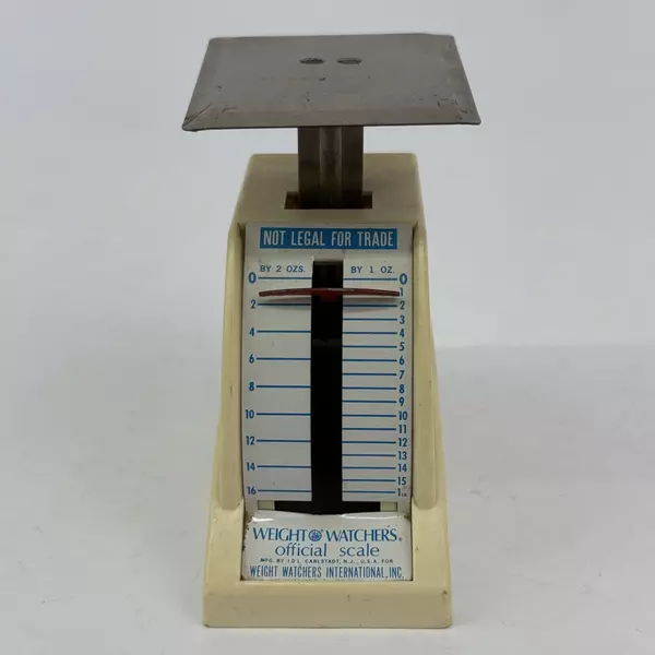 Vintage Official Weight Watchers Mechanical Scale 16 oz Max Weight
