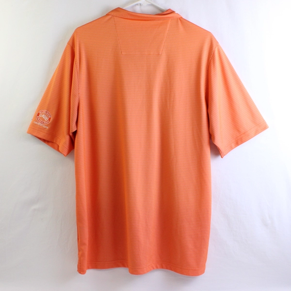 Antigua McMinnville Country Club Embroidered Orange Short Sleeve Polo Men's L