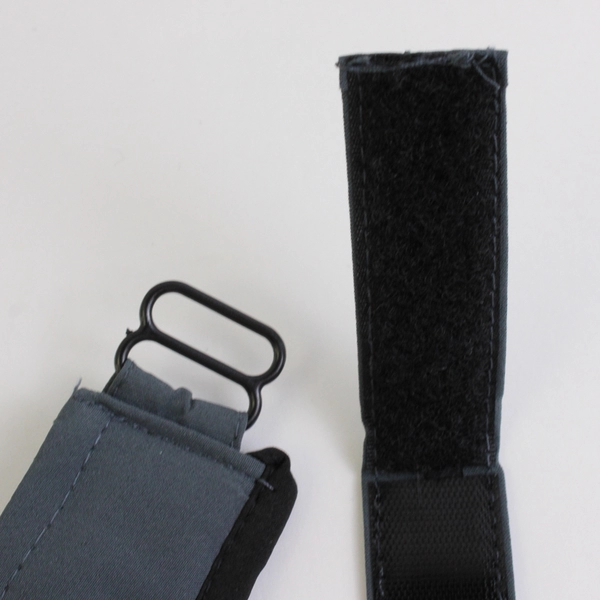 Arctic Cool Blue Gray/Black Tennis Visor One Size Fit Most 100% Polyester