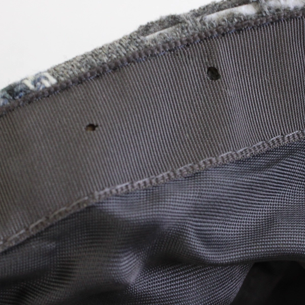 Country Club By Gelfer Scotland 7.5" Newsboy Cap Gray Multicolor One Size