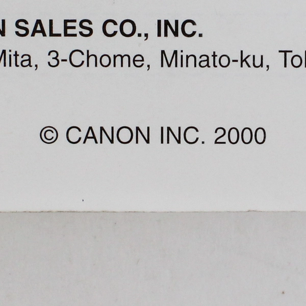 Owners Manual for Canon Elph LT260, IXUS Z50 Camera 