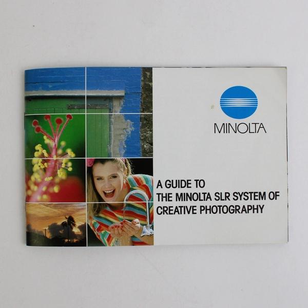 Minolta XG-M Owners Manual, Warranty, & Guide to the Minolta SLR S