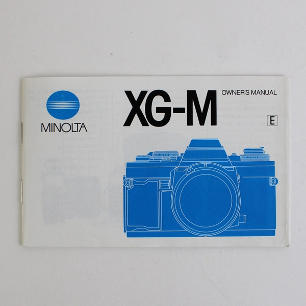 Minolta XG-M Owners Manual, Warranty, & Guide to the Minolta SLR S