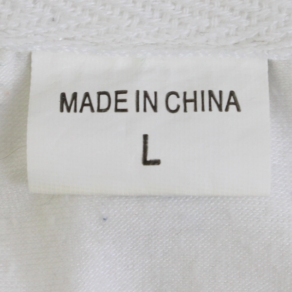 Unbranded Paint Splatter Flower Print Quarter Length Sleeve Shirt Women's Size L