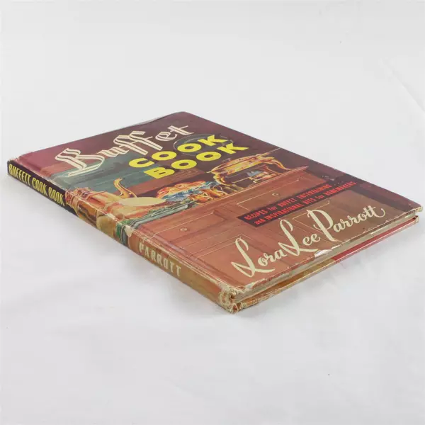 Vintage Buffet Cook Book By Lora Lee Parrott a Zondervan Publication HC