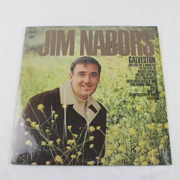 Jim Nabors Galveston LP Columbia Records Stereo Country Pop
