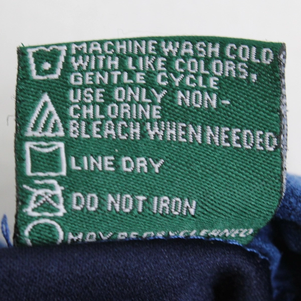 Lemon Grass Studio Dark Blue Long Sleeve Button Up Shirt Womens Size XL