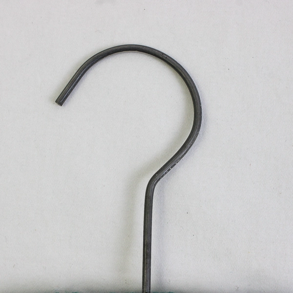 Lot of 6 Crochet Covered Wooden Clothing Hangers