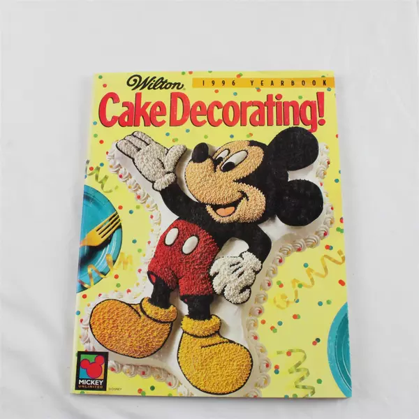 Wilton Cake Decorating 1996 Yearbook Mickey Unlimited Bakery Cakes Magazine