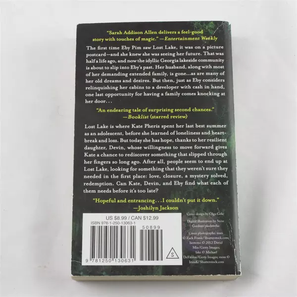 Lost Lake A Novel by Sarah Addison Allen Paperback Good Condition